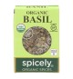 Spicely Organics - Organic Basil - Case Of 6 - 0.1 Oz.