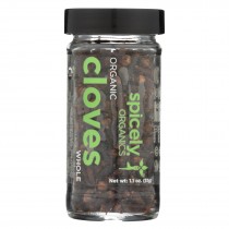 Spicely Organics - Organic Cloves - Whole - Case Of 3 - 1.1 Oz.