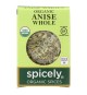 Spicely Organics - Organic Anise Whole - Case Of 6 - 0.3 Oz.