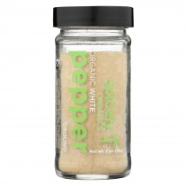 Spicely Organics - Organic Peppercorn - White Ground - Case Of 3 - 2 Oz.