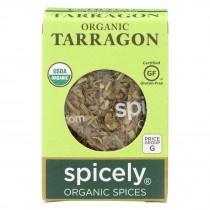 Spicely Organics - Organic Tarragon - Case Of 6 - 0.1 Oz.