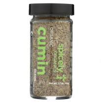 Spicely Organics - Organic Cumin Seeds - Whole - Case Of 3 - 1.7 Oz.