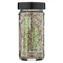 Spicely Organics - Organic Herbs De Provence - Case Of 3 - 0.5 Oz.