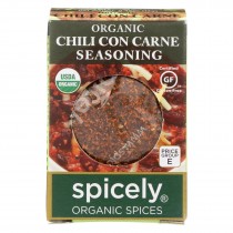 Spicely Organics - Organic Seasoning - Chili Con Carne - Case Of 6 - 0.45 Oz.