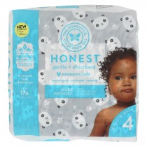 The Honest Company - Diapers Size 4 - Pandas - 23 Count