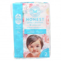 The Honest Company - Diapers Size 2 - Rose Blossom - 32 Count