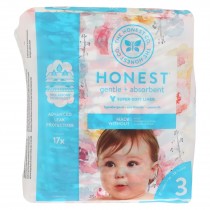 The Honest Company - Diapers Size 3 - Rose Blossom - 27 Count