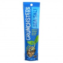 Crunchsters - Sprouted Protein Snack - Sea Salt - Case Of 12 - 1.3 Oz.