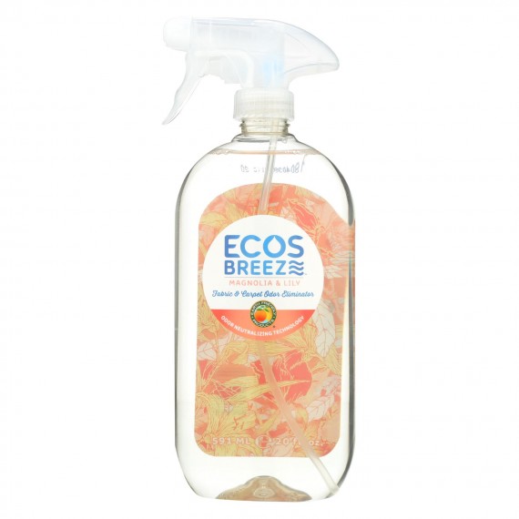 Ecos - Odor Eliminator - Magnolia And Lily - Case Of 6 - 20 Fl Oz.