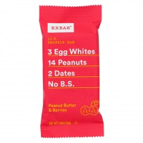 Rxbar - Kids Protein Bar - Peanut Butter Berries - Case Of 12 - 1.83 Oz.