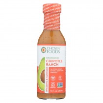 Chosen Foods - Avocado Oil Dressing And Marinade - Chipotle Ranch - Case Of 6 - 12 Fl Oz.