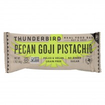 Thunderbird - Real Food Bar - Pecan Goji Pistachio - Case Of 15 - 1.7 Oz.