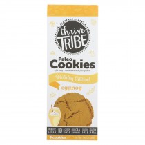 Thrive Tribe - Paleo Cookies - Eggnog - Case Of 6 - 7.65 Oz.