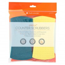 Full Circle Home - Stretch Counter Scrubbers - Case Of 6 - 4 Count