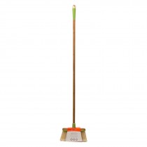 Full Circle Home - Clean Sweep Wood Broom - Green - 1 Count