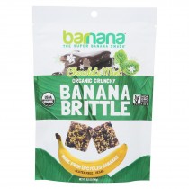 Barnana - Organic Banana Brittle - Chocolate Mint - Case Of 10 - 3.5 Oz.