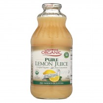 Lakewood - Organic Juice - Pure Lemon - Case Of 6 - 32 Fl Oz.