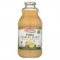 Lakewood - Organic Juice - Pure Lemon - Case Of 6 - 32 Fl Oz.