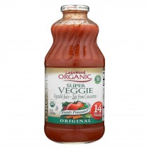 Lakewood - Organic Juice - Super Veggie - Case Of 6 - 32 Fl Oz.