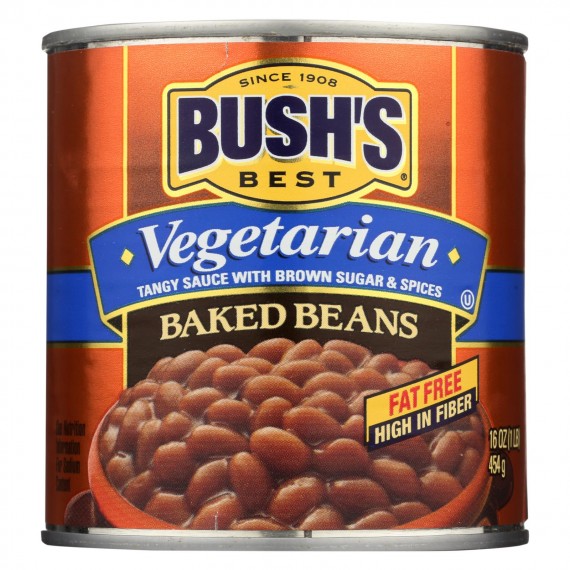 Bush's Best - Baked Beans - Vegetarian - Case Of 12 - 16 Oz.