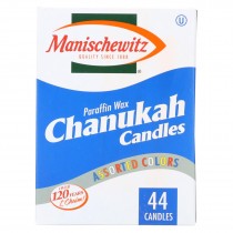 Manischewitz - Chanukah Candles - Case Of 10 - 44 Count