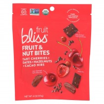 Fruit Bliss - Organic Fruit And Nut Bites - Tart Cherry - Case Of 6 - 4 Oz.
