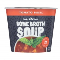 Bone Broth Soup - Soup Cup - Tomato Basil - Case Of 6 - 1.69 Oz.