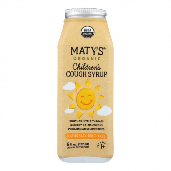Maty's - Organic Children's Cough Syrup - 6 Fl Oz.