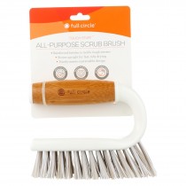 Full Circle Home - Tough Stuff All-purpose Scrub Brush - White - Case Of 6 - 1 Count