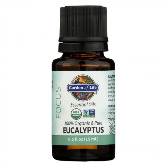 Garden Of Life - Essential Oil Eucalyptus - .5 Fz