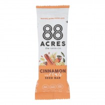 88 Acres - Seed Bars - Oats And Cinnamon - Case Of 9 - 1.6 Oz.