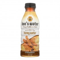 Bee's Water - Water Cinnamon Honey - Case Of 12 - 16 Fz