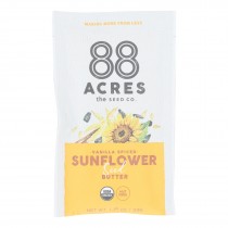 88 Acres - Seed Butter - Organic Vanilla Spice Sunflower - Case Of 10 - 1.16 Oz.