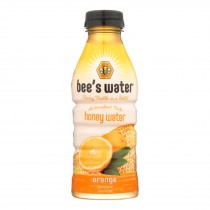 Bee's Water - Water Orange Honey - Case Of 12 - 16 Fz