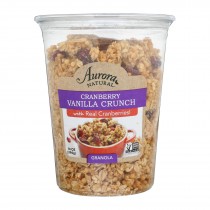 Aurora Natural Products - Granola - Cranberry Vanilla - Case Of 12 - 14 Oz.