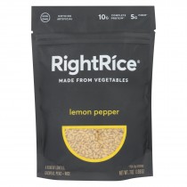 Right Rice - Made From Vegetables - Lemon Pepper - Case Of 6 - 7 Oz.