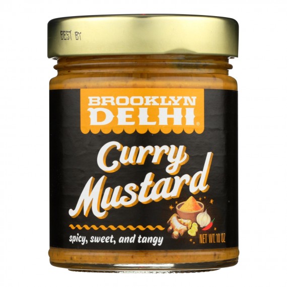 Brooklyn Delhi - Curry Mustard - Case Of 6 - 10 Oz