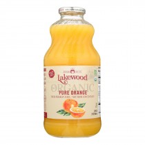 Lakewood - Organic Juice - Pure Orange - Case Of 6 - 32 Fl Oz.