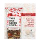 This Bar Saves Lives - Bar Dark Chocolate Cherry 4 Pack - Case Of 8 - 5.64 Oz.