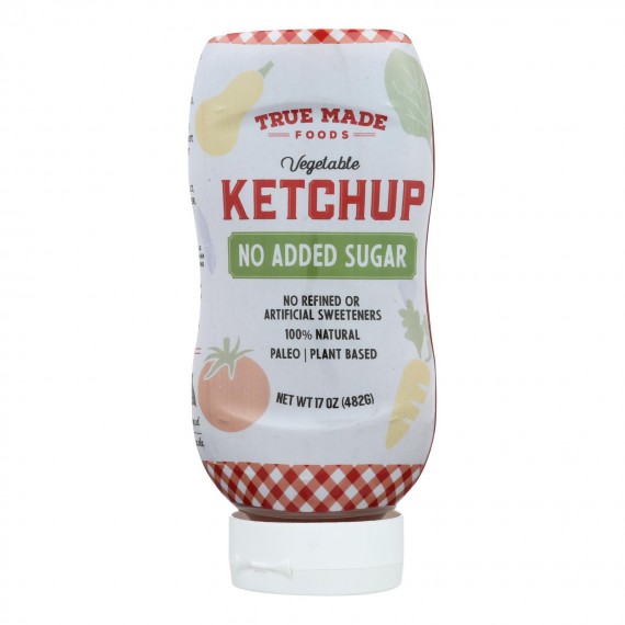 True Made Foods - Ketchup Squeeze Bottle - Case Of 6 - 17 Oz
