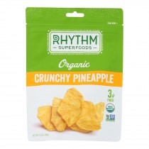 Rhythm Superfoods - Pineapple Crunchy - Case Of 8 - 1.4 Oz