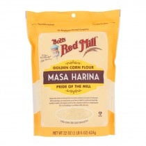 Bob's Red Mill - Masa Golden Corn - Case Of 4 - 22 Oz