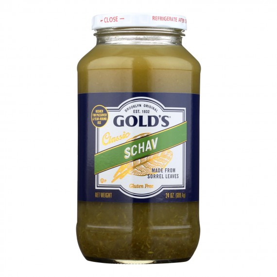 Golds Gold's, Schav - Case Of 12 - 24 Oz