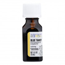 Aura Cacia - Ess Oil Blue Tansy Jojoba - 1 Each - .5 Fz