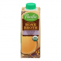 Pacific Natural Foods - Bone Broth Chicken Cham - Case Of 12 - 8 Fz