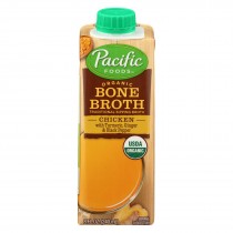 Pacific Natural Foods - Bone Broth Ckn Trm Pp - Case Of 12 - 8 Fz
