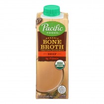 Pacific Natural Foods - Bone Broth Beef - Case Of 12 - 8 Fz