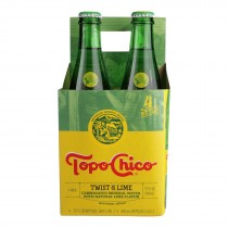 Topo Chico, Sparkling Water, Lime - Case Of 6 - 4/12 Fz