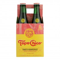 Topo Chico - Mineral Water Sparkling Grapefruit - Case Of 6 - 4/12 Fz