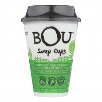 Bou - Soup Cup - Harvest Vegetables And Grain Soup - Case Of 6 - 1.58 Oz.